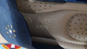 Comfortable Blue block heel