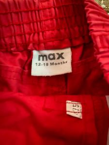 Cute Red Shorts For Girl/boy