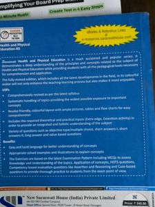 Physical Education Books for Class 12