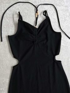 Black Bodycon Mini Dress