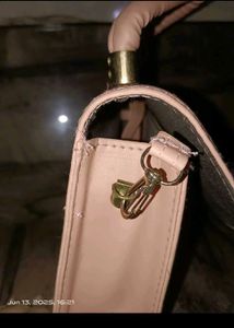Chic Pink Top Handle Bag