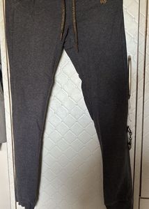 Dark Grey Joggers with Drawstring