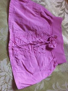 Cotton Mini Skirt For Girls