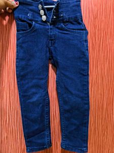 Girls skinny fit denim jeans