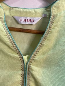 BIBA Elegant Bird Print Kurta