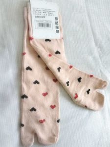 Cute Heart Pattern Toe Socks ❤️