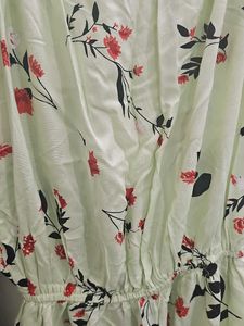 Floral Print Romper