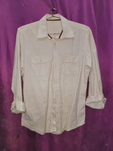 Plain White Formal Mens Shirt