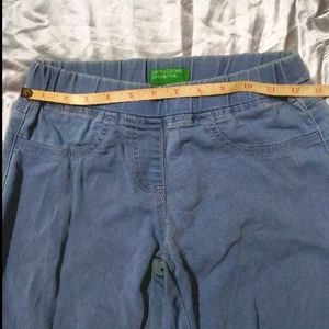 Blue Denim Jeggings