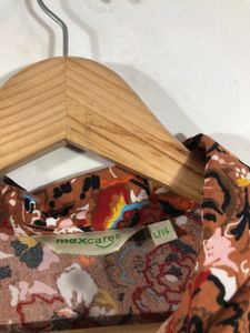 Brown Printed Dress(Women’s)