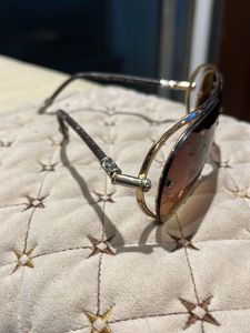 Gold Aviator Sunglasses