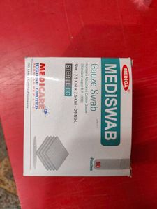 Mediswab Sterile Gauze Swabs Twelve Ply
