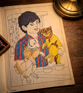 Read and Colour Book