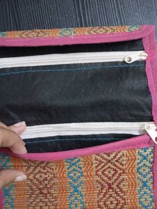 Woven Clutch Pouch
