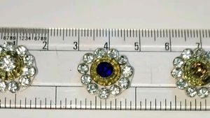 Patches Stone Jarkan Blue Ring Flower fancy 1