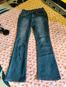 Grey Flared / Bootcut Jeans