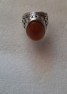 💍💎Yemeni Aqeeqi Pure Silver ring💎💍