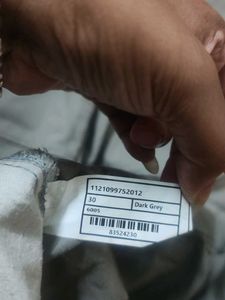 Grey Cargo Pants