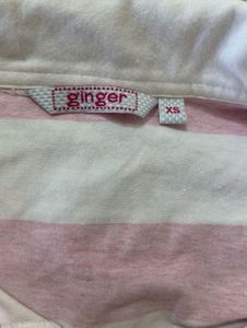 Casual zipper crop-top