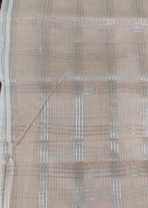 Silver Thread Lineing Saree