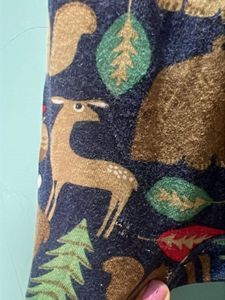 Cozy Footed Pajamas with Woodland Creatures