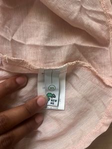 Boho Chic Pink Embroidered Crop Top