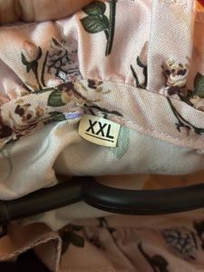 Floral Print Ruffle Neck Top