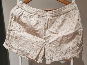 Bundle - White Shorts and Skirt Set