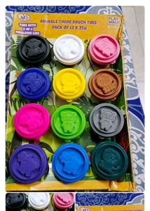 Play Dough Set with Animal Molds