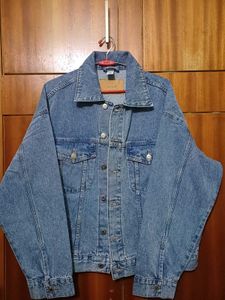oversized denim jacket