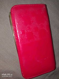 💖 Stylish Pink Designer Wallet 💖