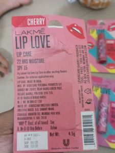 Lakme Lip Love Cherry Li