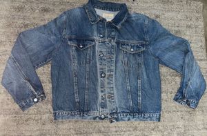 Classic Washed Denim Jacket – Vintage Blue
