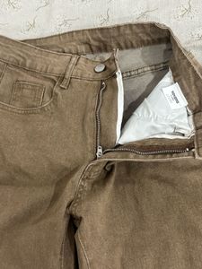 Stylish Tan Wash Jeans
