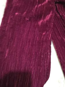 Velvet Puff Sleeve cropped Blazer not used