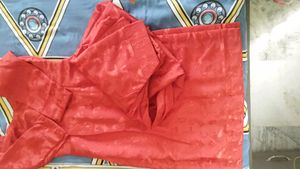 Elegant Coral Kurta Set