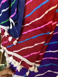 Leheriya Dupattas/ scraf- SET of 3