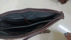 Stylish Brown &amp; Beige Tote Handbag