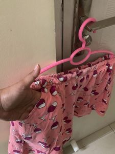 pink night suit