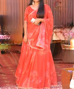 Lehenga & Blouse With Dupatta