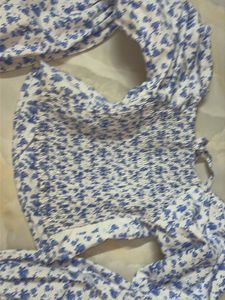 off shoulder chic cottagecore top