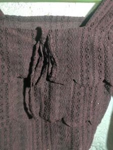 Chic Tie-Front Square Neck Top