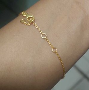 Gehna Sterling Silver Round Pearl Bracelet