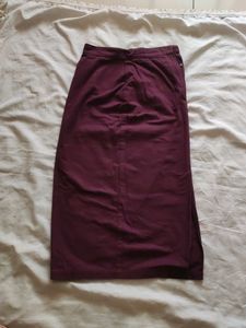 Jeans Skirt Side Slits