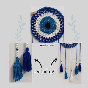Handmade Evil Eye Wall Hanging