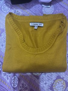 Olive &amp; Oak Mustard Yellow Sweater