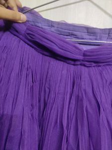 Purple Tulle/Net Skirt 💜