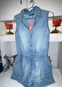 Women Denim Stretchable Dress
