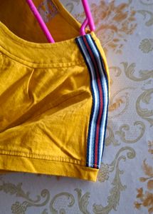 Yellow Summer Palm Tree T-Shirt