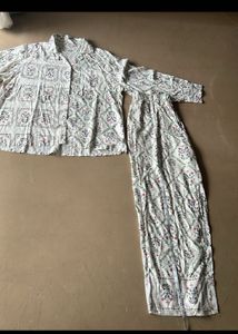Brand New Comfy Floral Print Cord Set